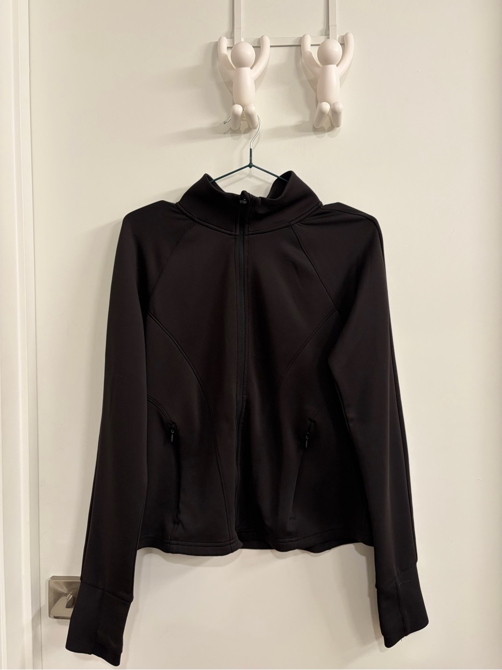 Apana Black Full-Zip Utility Jacket